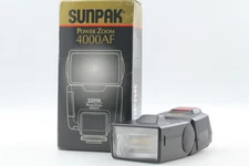 [Unused] Sunpak power Zoom 4000AFFLASH  For Canon From JAPAN
