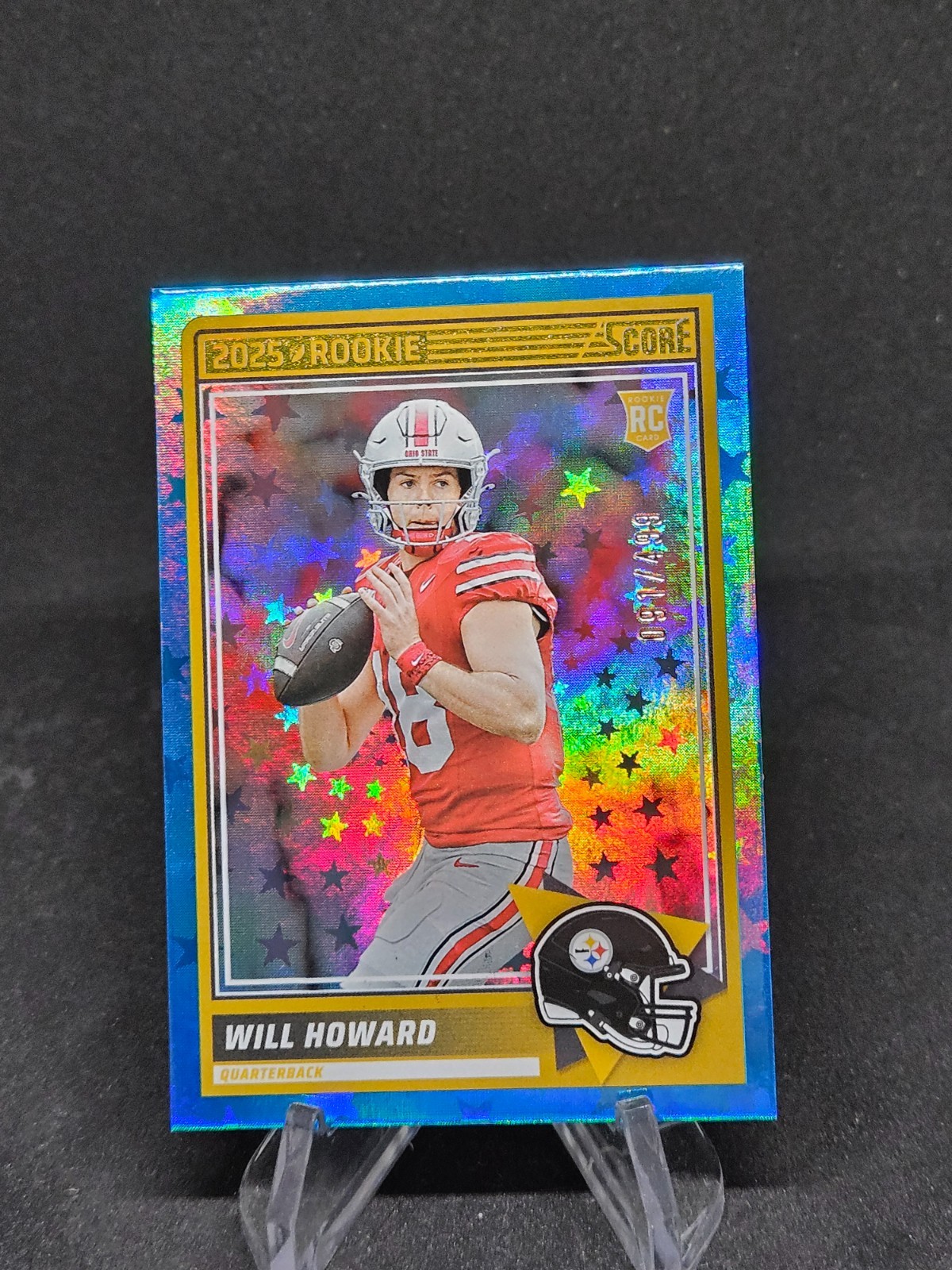 2025 Score - Rookies Will Howard #3 Stars /499 (RC)