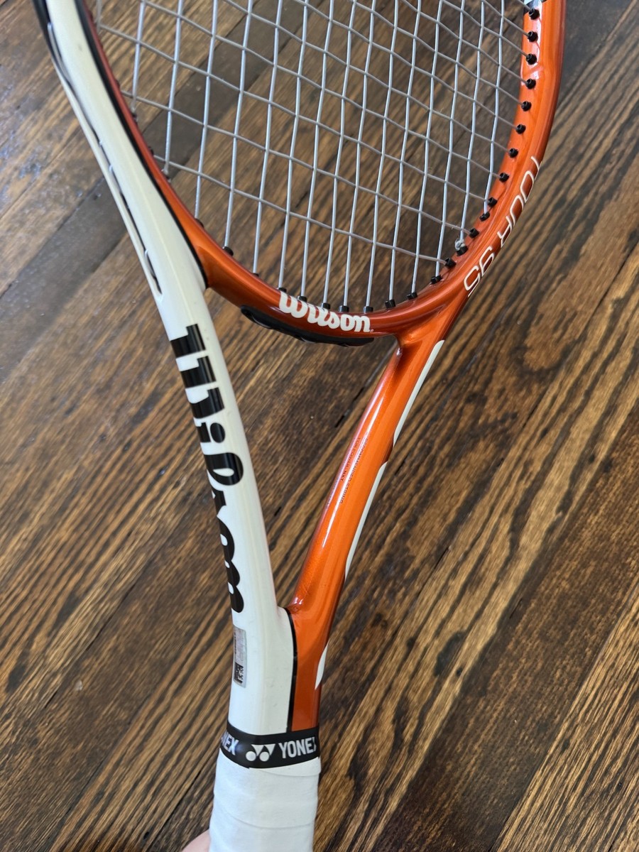 Wilson BLX Tour 95 4 3/8 (Orange x White Kei Limited Release
