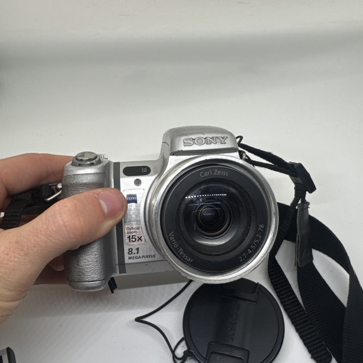 Sony Cyber-shot DSC-H7 8.1MP Digital Camera - Black for sale