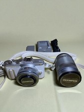  Mint Olympus PEN E-PL8 16.1MP Digital Camera White w/Lens,Charger,Battery