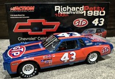 1980 Richard Petty STP Nashville Chevy 100th Win 1/24 Action Color Chrome NASCAR