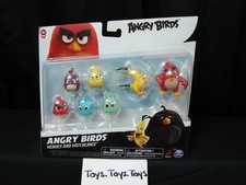 Angry Birds Heroes and Hatchlings Figure Set New 2016 Rovio Spin Master Chuck