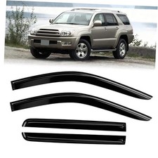 Window Rain Guards Compatible 2020-2026 19-24 Chevy Silverado Sierra Crew Cab