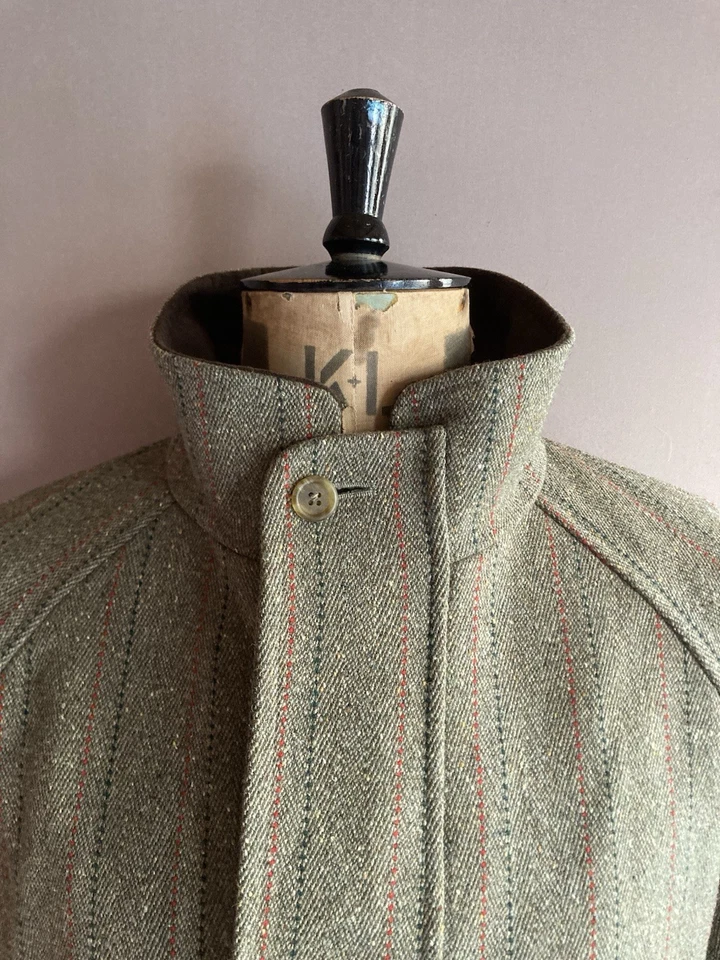 Grenfell Tweed Coat Mens Size XL Green Hunting Shooting Jacket Wool England - Image 3 of 4