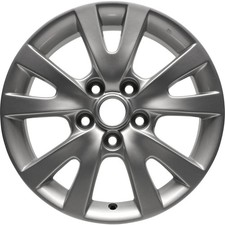 Refurbished 16x6.5 Painted Silver Wheel Fits 2007-2009 Mazda Mazda 3 560-64894 Refurbished 16x6.5 Painted Silver Wheel Fits 2007-2009 Mazda Mazda 3 560-64894