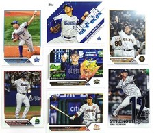 Topps Baseball Player Cards Yamamoto Murakami Imanaga Shohta Set of 20