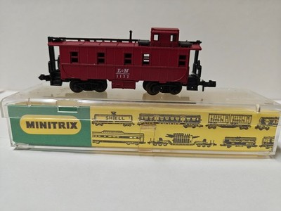 Minitrix N Scale Louisville & Nashville RR Offset Cupola Caboose