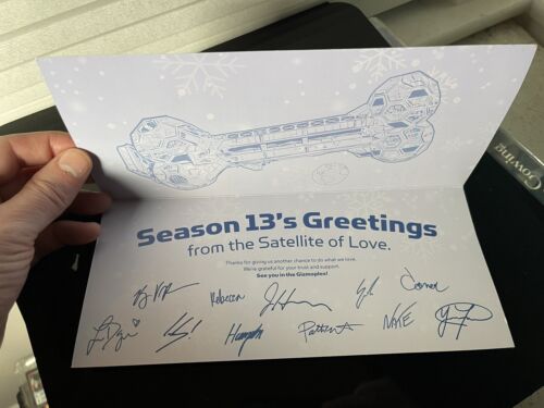 MST3K Christmas Card – Mystery Science Theater 3000 Kickstarter Exclusive Reward - Picture 2 of 3