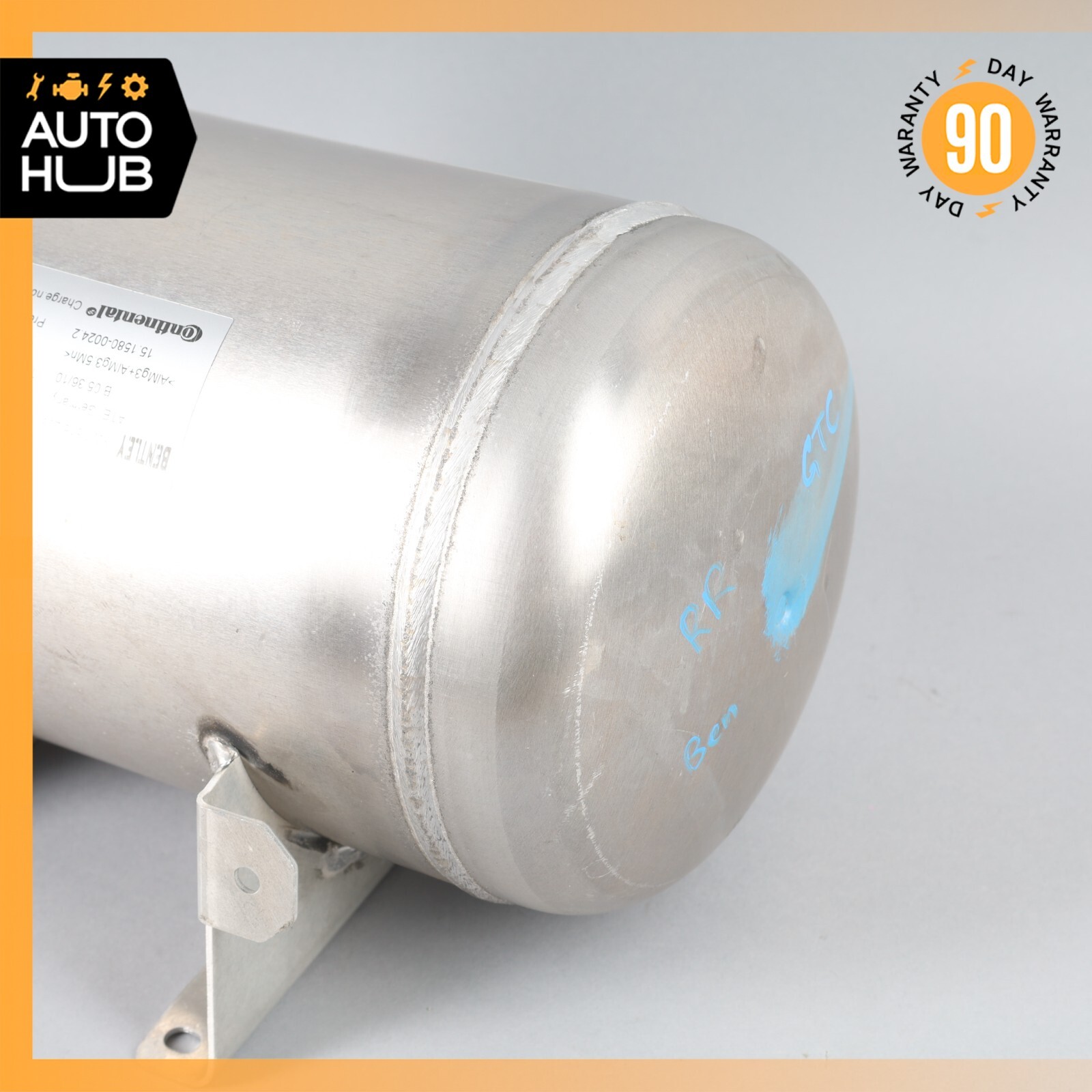 07-12 Bentley Continental GTC Air Ride Suspension Reservoir Tank OEM 59k