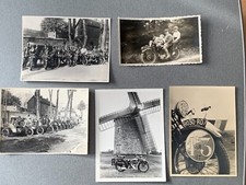 Photographies  vintage motocyclette side-car moto motards, Terrot, Matchless...