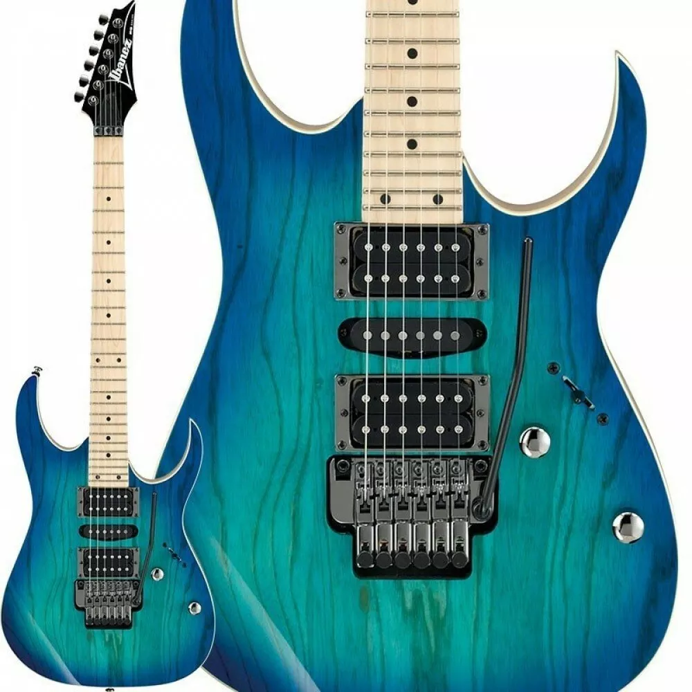 Ibanez Electric Guitar RG Series Standard Model Ash Body Blue Moon Burst  NEW