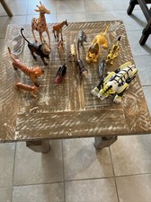 Vintage Lot of 14 Jungle Wild Animals.