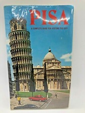 Vintage PISA Italy Complete Guide to the City Color w/ map Leaning Tower of Pisa