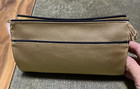 ESTEE LAUDER Zipper Gold Cosmetic Bag - 8"x5" - One of a kind — photo 1