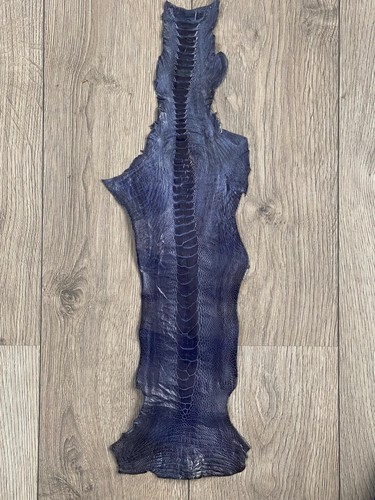 GENUINE OSTRICH LEG SKIN LEATHER HIDE EXOTIC LEATHER - Picture 2 of 5