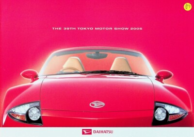 305340) Daihatsu - Motor Show Tokyo - Japan - Prospekt 2005
