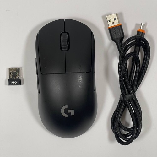 Logitech G PRO Wireless Gaming Mouse Hero 25K Sensor 25 600 DPI RGB Lightweight - Picture 2 of 6