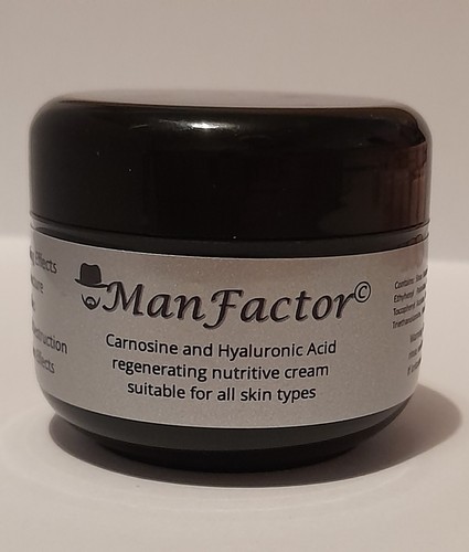 ManFactor Pre/After Shave Moisturiser. Hyaluronic Acid, Carnosine, Vit E - Picture 3 of 6
