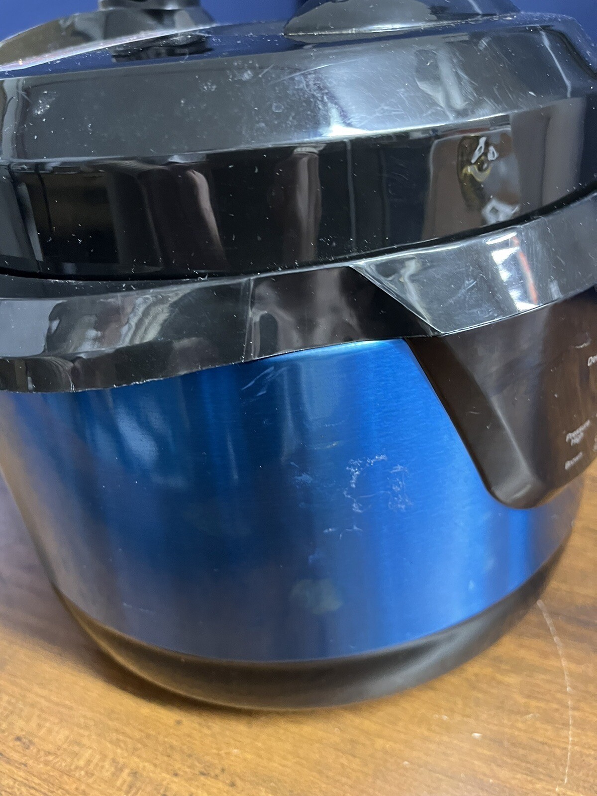 Cooks essentials 2 quart multi Function Pressure Cooker Blue/Black eBay