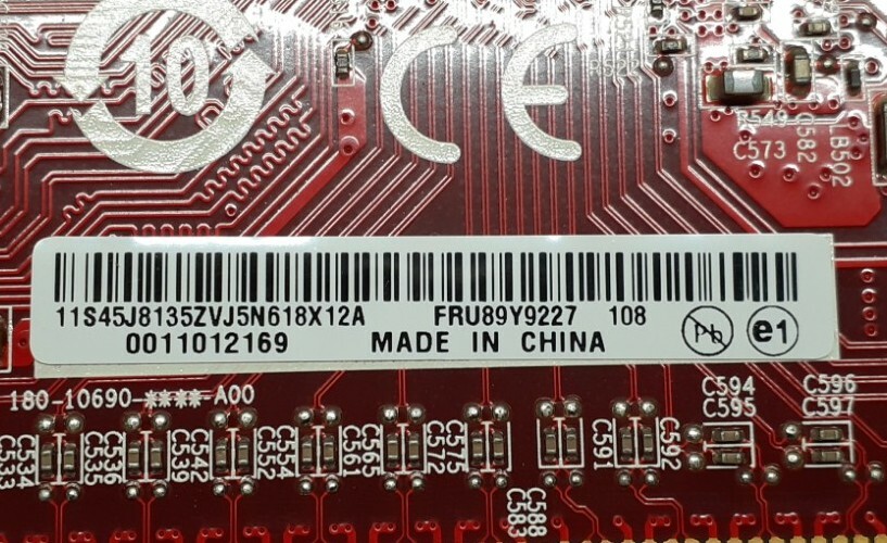 Lenovo FRU89Y9227 89Y9227 512MB NVIDIA GeForce 310 DMS59 Graphics  