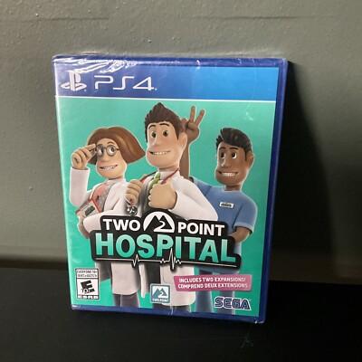 Two Point Hospital  PS4 PlayStation 4, Brand New NIP