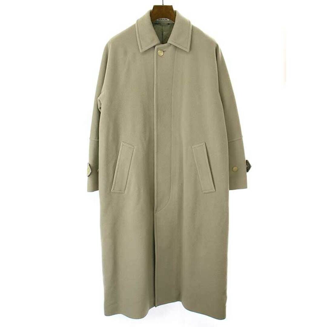 AURALEE 20AW CASHMERE WOOL MOSSER BIG COAT LIGHT GRAY 1 AURALEE 20AW CASHMERE WOOL MOSSER BIG COAT LIGHT GRAY 1