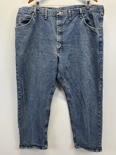Mens Wrangler Relaxed Fit Jeans Sz 46 X 