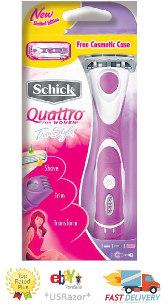 Schick Quattro Bikini Trimmer TrimStyle Razor Blade Cartridg