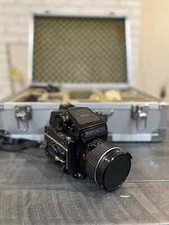 Mamiya M645S Camera with 80mm f2.8 Lens, CDS Prism Finder, and 120 Back 44230