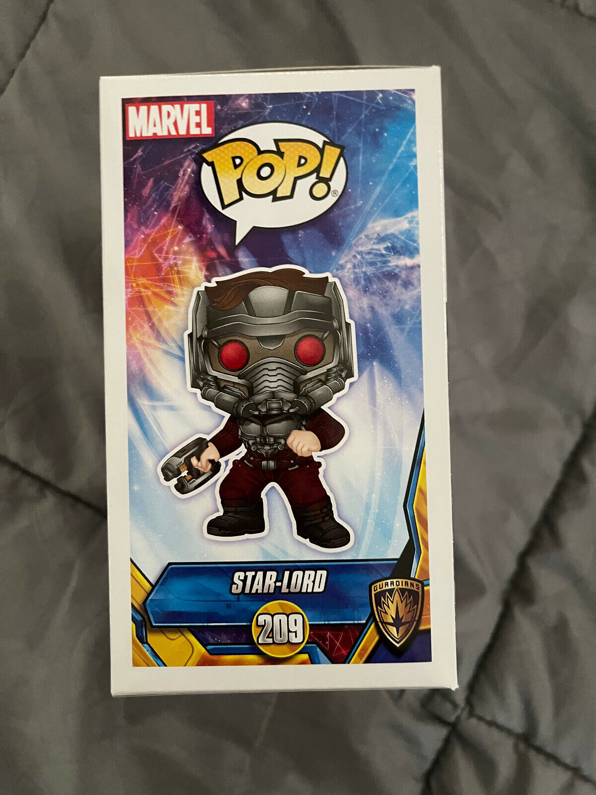 Funko Marvel Guardians of the Galaxy Vol. 2 POP Marvel Star-Lord Exclusive  Vinyl Bobble Head 209 One Blaster, Armor, Damaged Package - ToyWiz