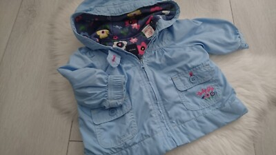 SCHÖNE BABY GAP BLAUE FRÜHLING HERBST BABY MÄDCHEN JACKE MANTEL 3-6 MONATE