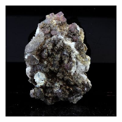 Fluorite + Quartz. 96.5 Ct. Massif Du Mont-Blanc, France.