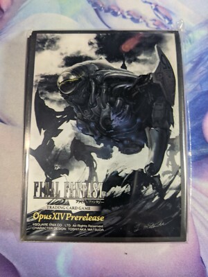 FFTCG Opus XIV Prerelease特製スリーブ Opus XIV Crystal Abyss - Pre-Release Kit Reveal | FF Trading Card Game