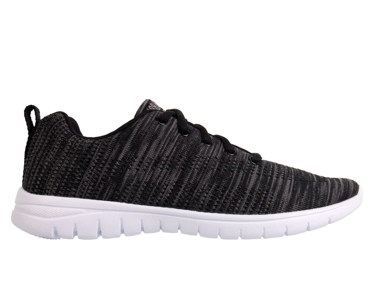 Fabric Flyer Runner Older Kids Youth UK3 EU36 Black White Running