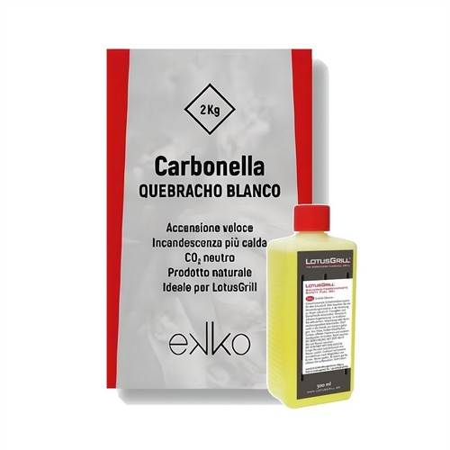 Carbonella Di Faggio Lotus Grill - Confezione Da 2x1 Kg, Per Grigliate - Foto 9