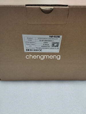 New PAN-GLOBE P-3P-380V160A-20 SCR power controller P-3P-380V160A-20