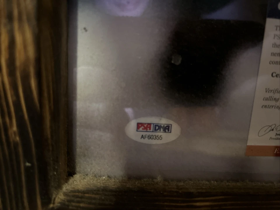 dennis rodman signed photo With PSA Authentication Included - Image 3 of 4