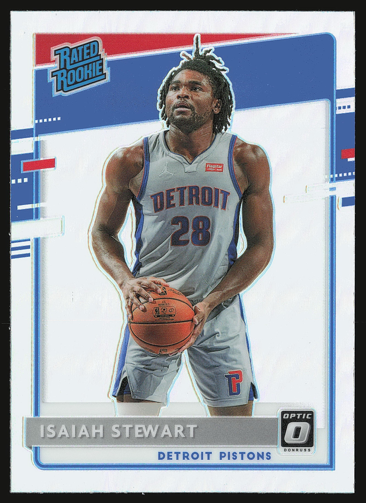 2020-21 Donruss Optic #166 Isaiah Stewart Holo RC
