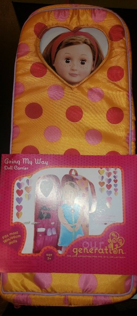 our generation going my way doll carrier