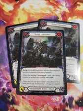 3x Scrap Harvester Blue Foil Playset Bright Lights Flesh and Blood FAB