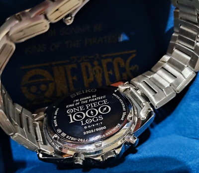 Near Mint Seiko ONE PIECE 1000 LOGS ANNIVERSARY EDITION Near Mint Seiko ONE PIECE 1000 LOGS ANNIVERSARY EDITION