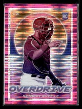 Keibert Ruiz RC - 2021 Panini Chronicles Overdrive Pink Pulsar #5 Dodgers