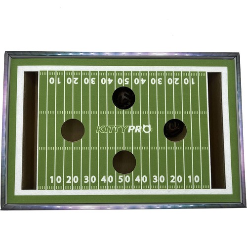 Pets First NCAA Cat Scratcher Toy Football Field Designed Cat Scratcher Box - Picture 362 of 403