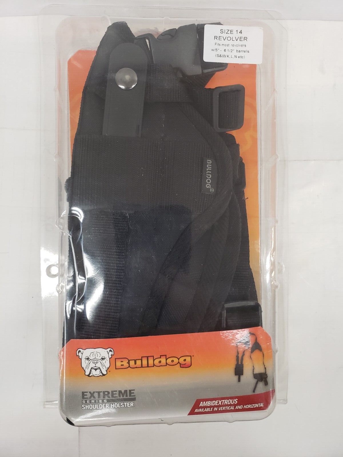 Bulldog Deluxe Shoulder Harness Holster with Mag Holder & Speed Loader WSHDV14-image