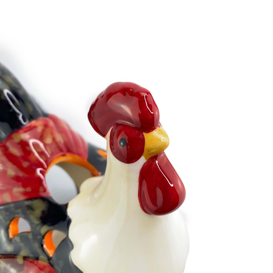 CVS Candle Chicken Hen Rooster Tea Votive Candle Holder Farm Kitchen
