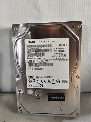 Hitachi HDS721050CLA662 500GB Hard Drive | eBay