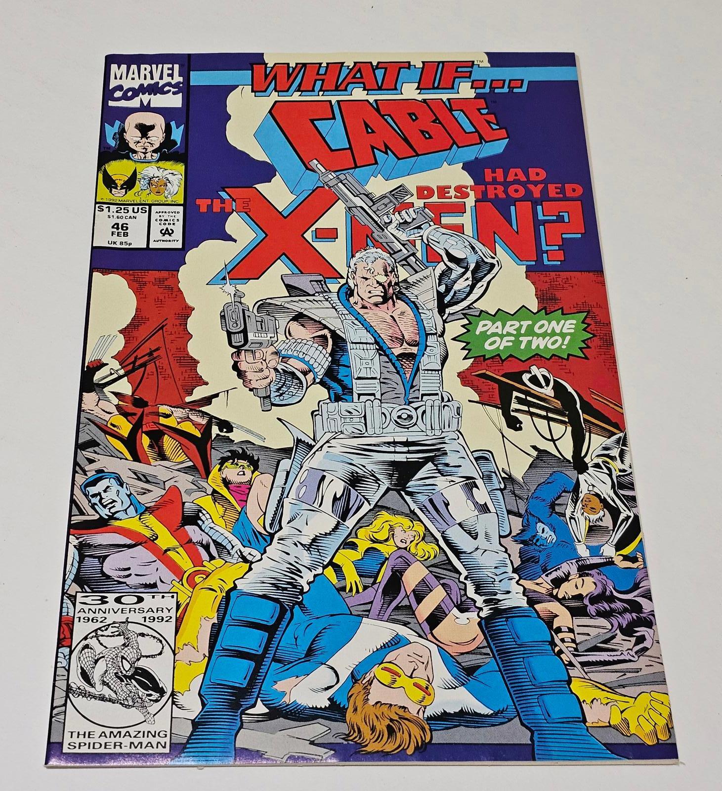 What If Cable Destroyed The X-Men 1992 Marvel Vintage Comic