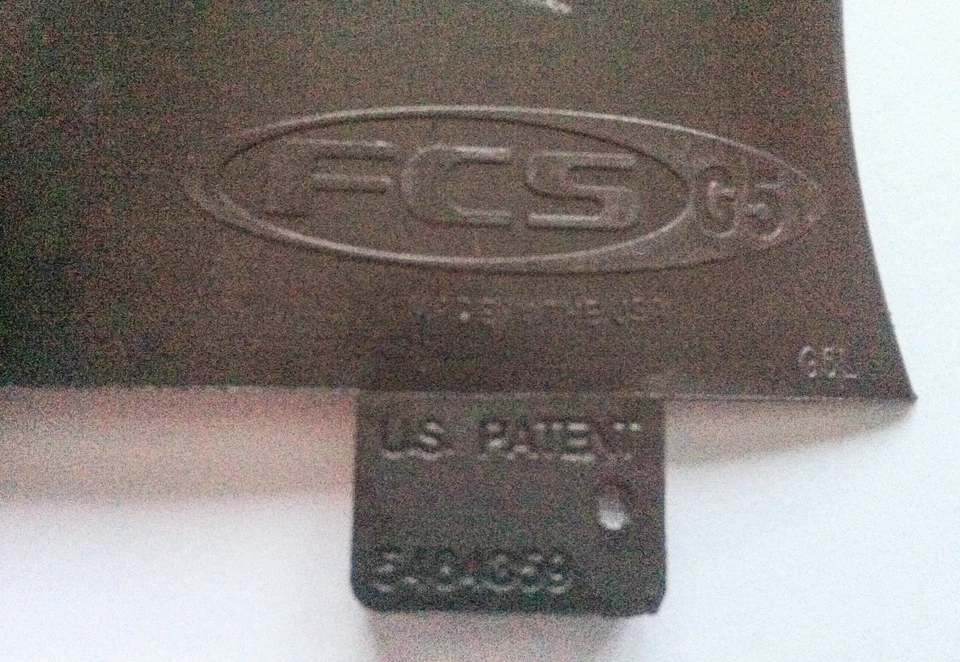 Surfboard Fins FCS Black G5 Set of 3 Great Quality Surf Fin free post uk - Image 2 of 2