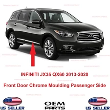 ✅Genuine✅ Front Door Chrome Moulding Passenger Side OEM INFINITI JX35 QX60 13-20